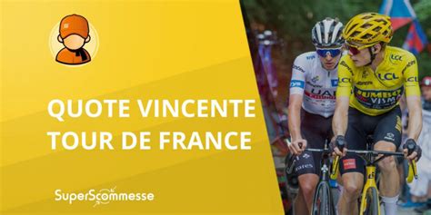 Quote vincente Tour de France 2024: le scommesse sulla maglia .